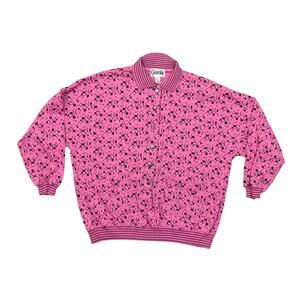 Vintage Genesis Cotton Pullover Sweater, Multicolor, Size M, Button Front